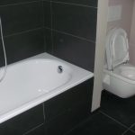 Trockenbau Wand als WC Trenner